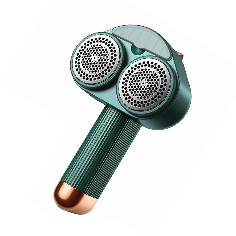 Handheld Lint Remover Remove Fluff Fuzz Bobbles Safe Whirlwind Double-head Compact Size 1 Set