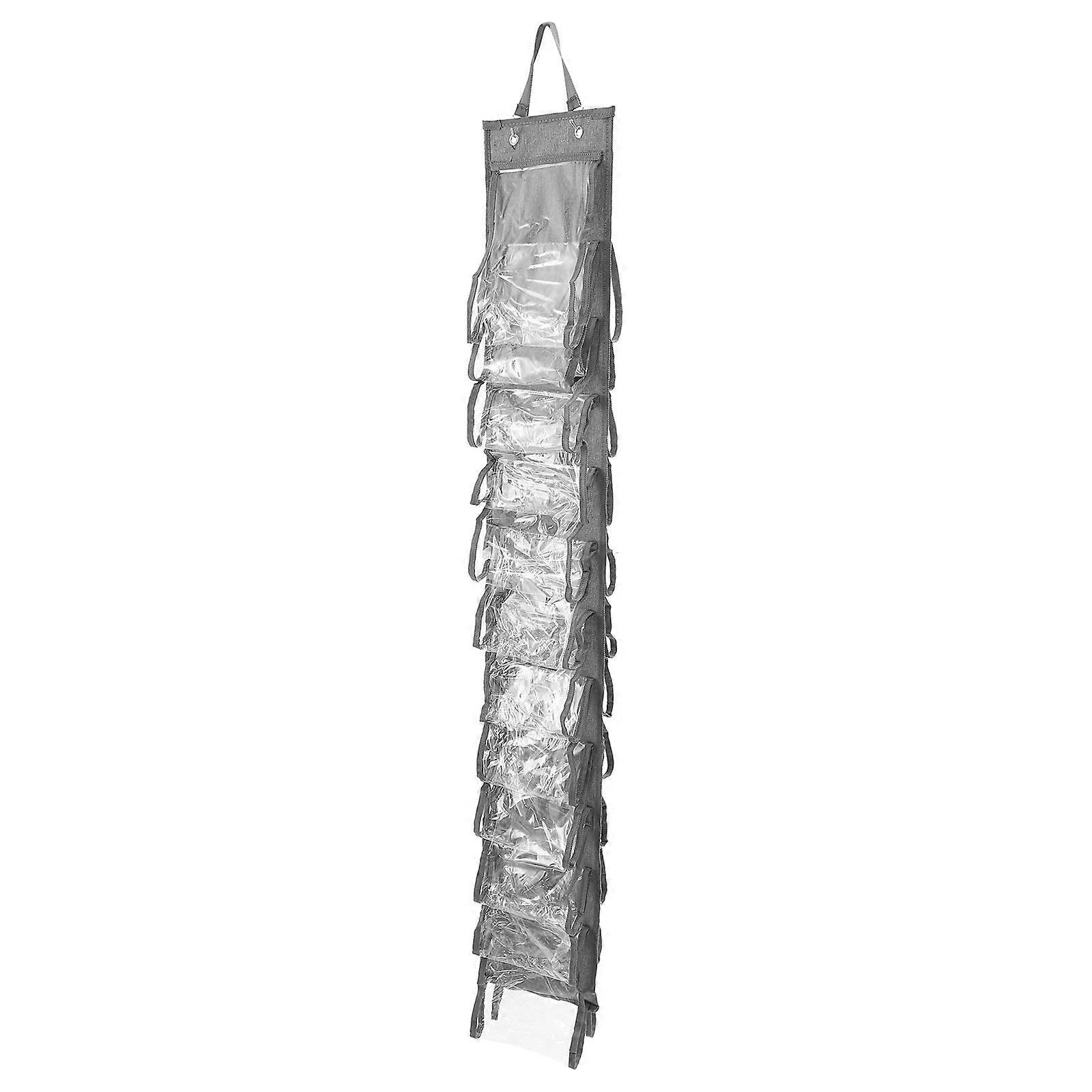 Hanging Door Storage Pouch Multiple Grids Storage Bag For Home Organization Large Capacity Tidy 1Pcs