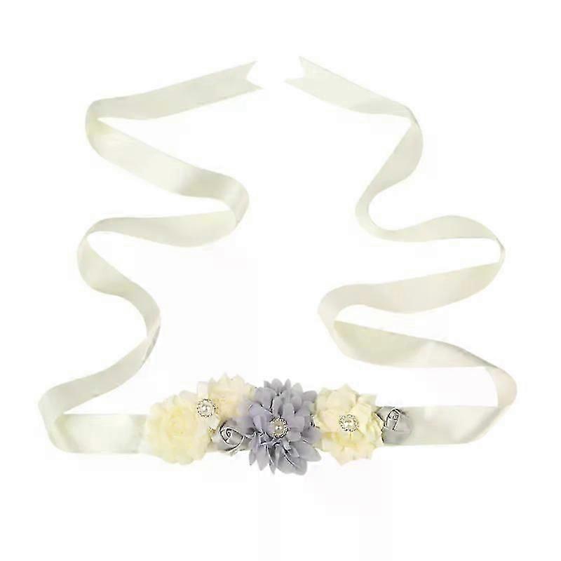 فساتين تصوير حزام الأمومة حزام العروس زخرفة الورود الملونة الزهور حجر الراين الأم لتكون حفلة حفل الملابس