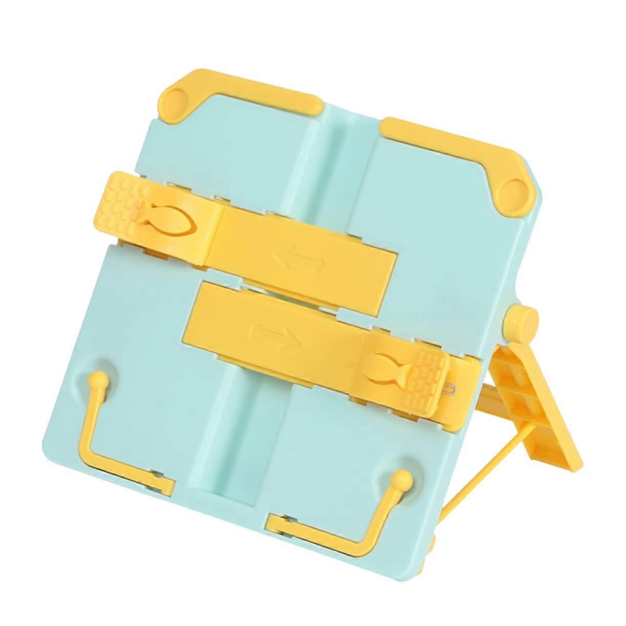 Book Stand Foldable Desk Book Holder, Reading Stand, Compact Desk Bookshelf