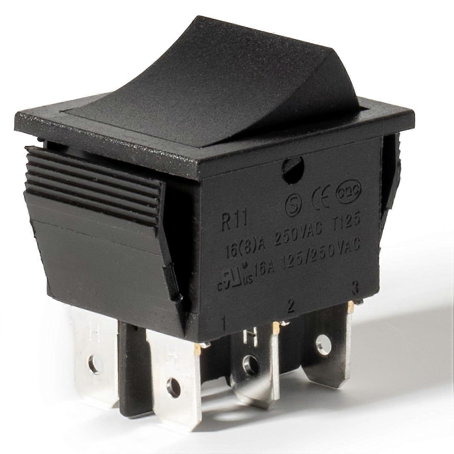 2 Pcs 6 pin 12volt 6V Gas Pedal for Kids Ride on Car Compatible with Power Wheels Foot Ped