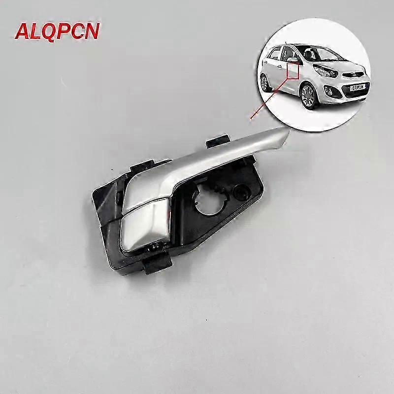 Maniglia interna porta grigio argento compatibile per kia picanto 2011-2016