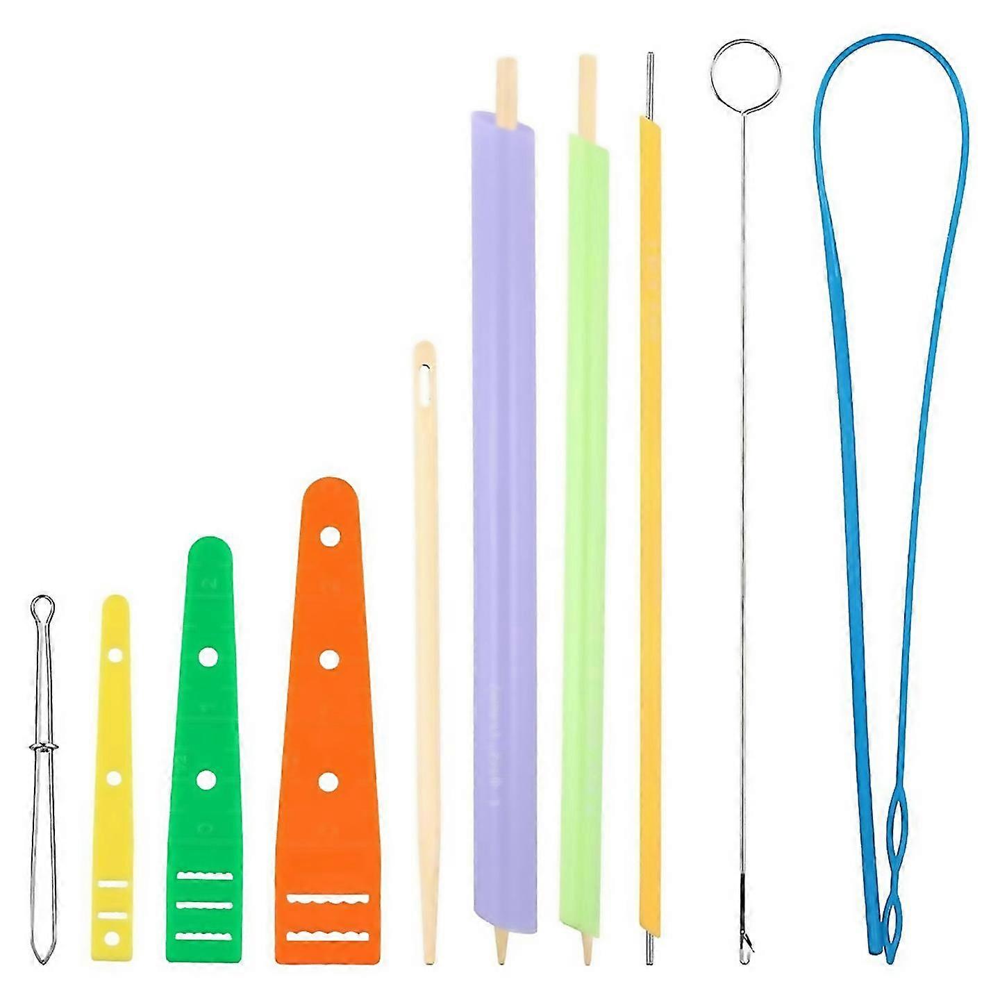 For quick turn fabric set versatile fabric tube turner