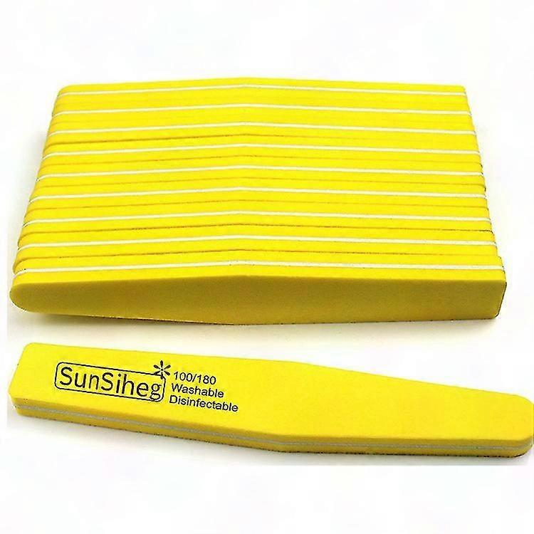 20pcs Professional Nail File Set with Buffer Block for Manicure & Pedicure