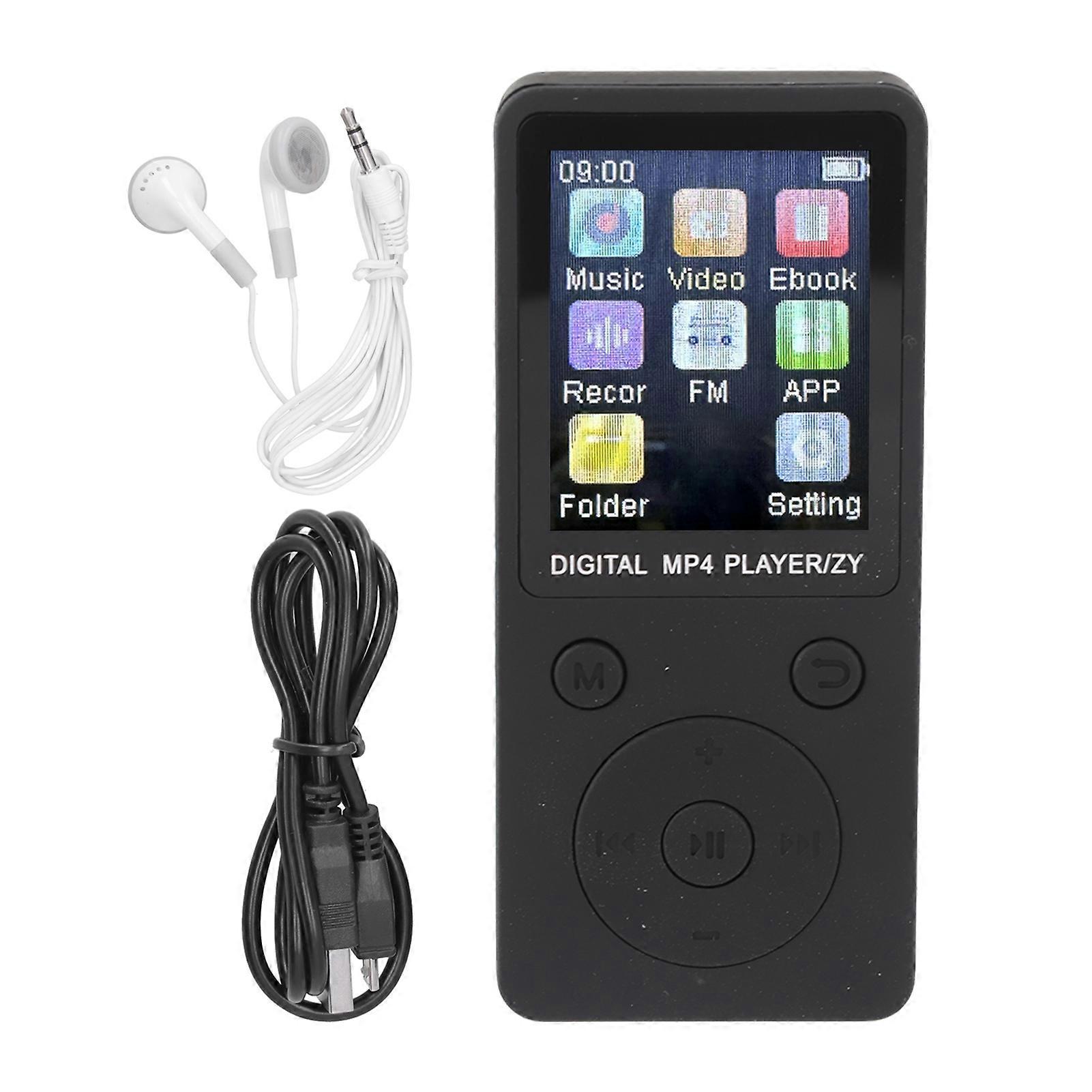 Stylish T1 Portable MP4 Player: Color Screen, Music, Video, Radio & Recorder Functions