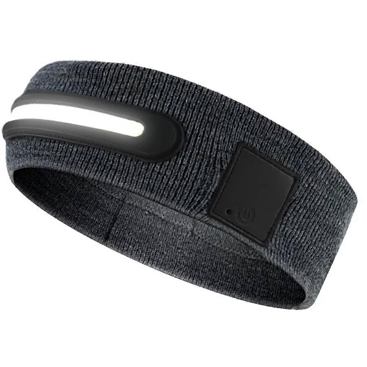 Breathable Head Band with Integrated LED Light for Night Running B
