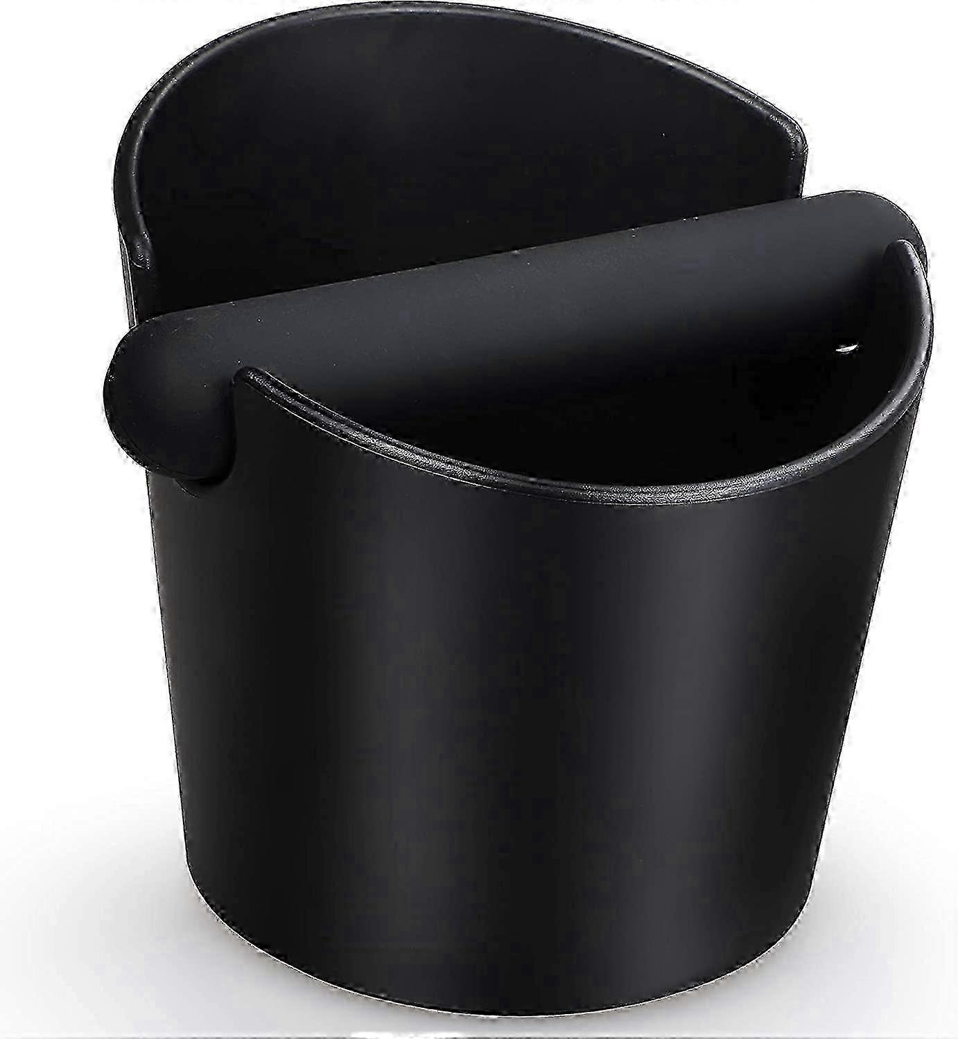 Coffee Grounds Container with Removable Handle & Non-Slip Base for Easy Brewing and Storage