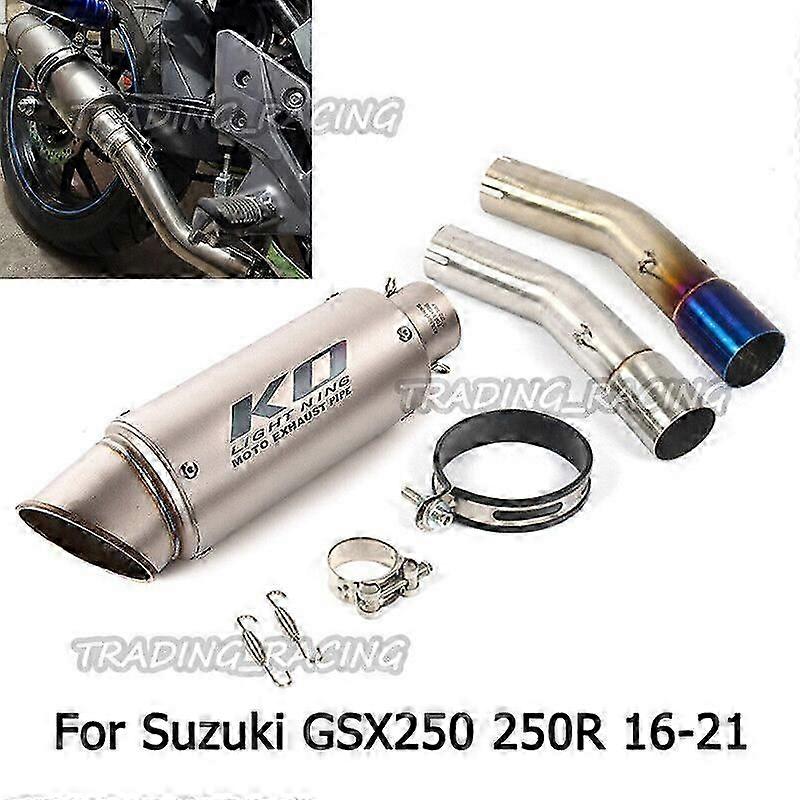 Exhaust Tips for Suzuki GSX250 250R 2016-2021