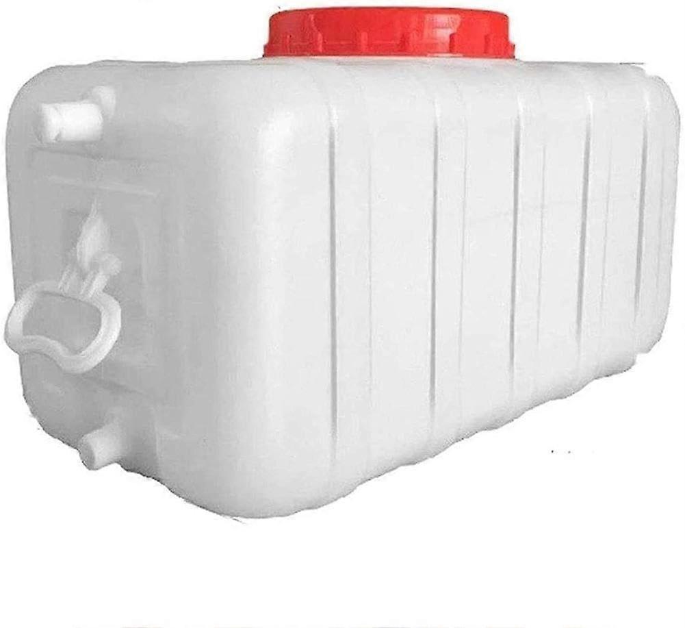 Portable Water Tank with SpigotHose, Water Storage Container for Camping, RV, Truck, Emergency Preparedness,100L