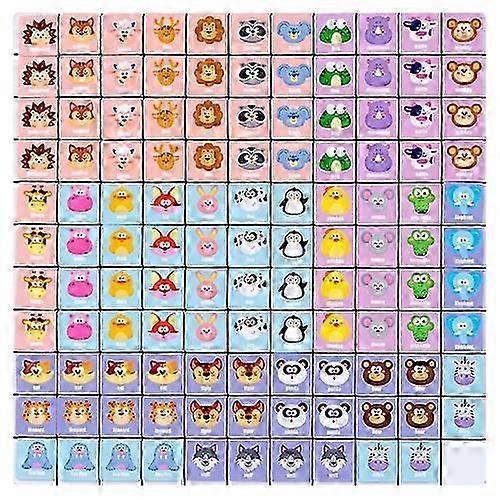 Children Wooden Fun Magnetic Puzzle Parent-child Interactive Deskto...