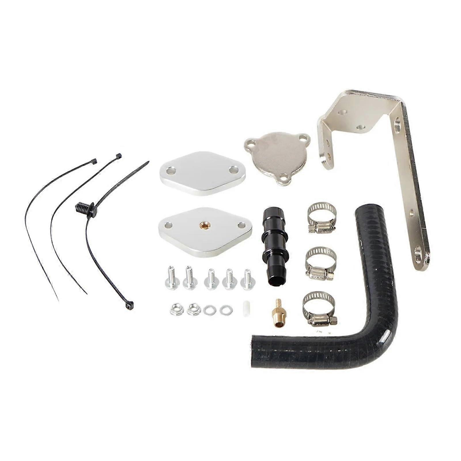 Exhaust Gas Recirculation Valve EGR Cooler Delete Kit For Dodge Ram 3.0L Diesel 20142019