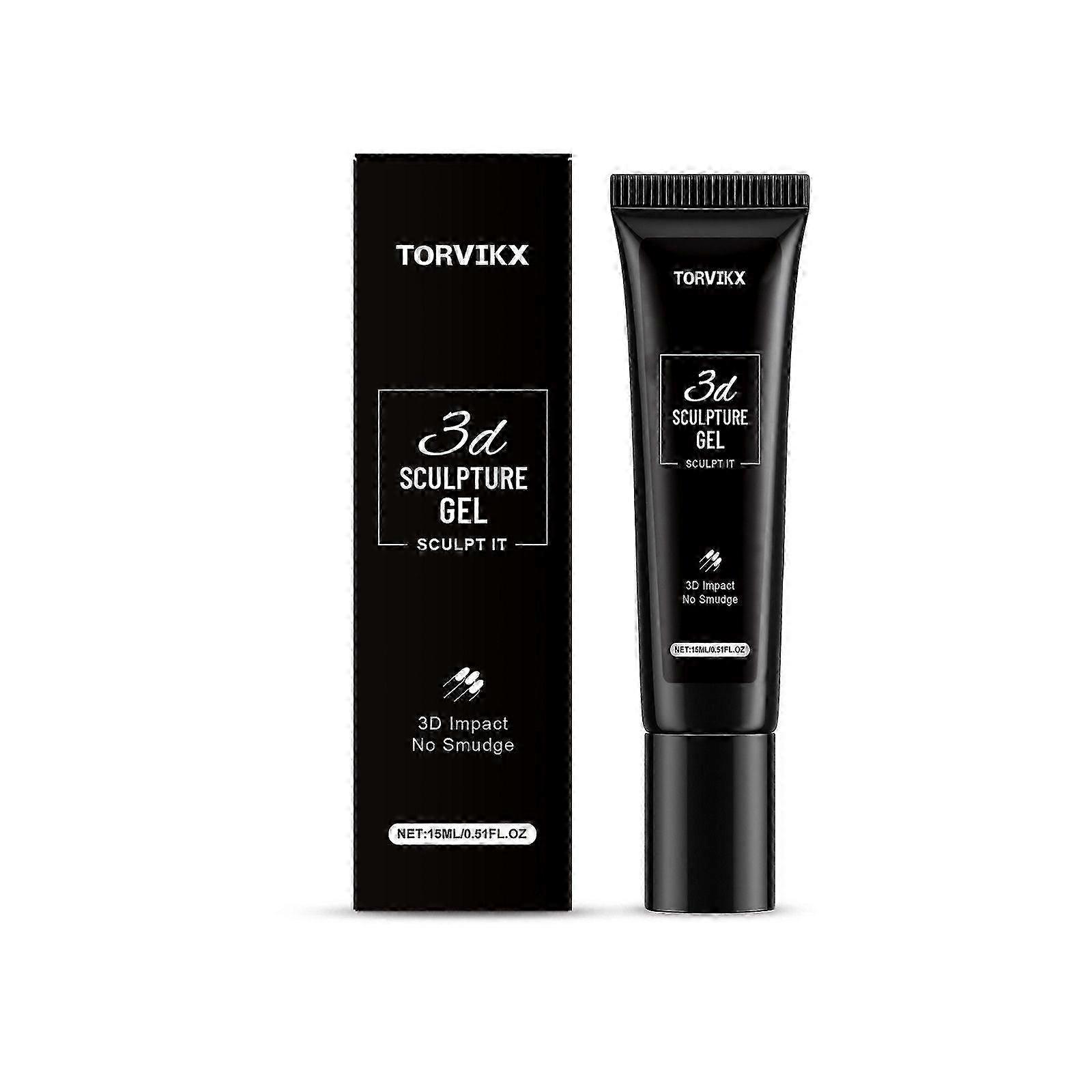 Super Strong 3D Sculpture Nail Glue Gel - Nopeasti kuivuva ja pitkäkestoinen puristuksiin. 15 ml liimaa