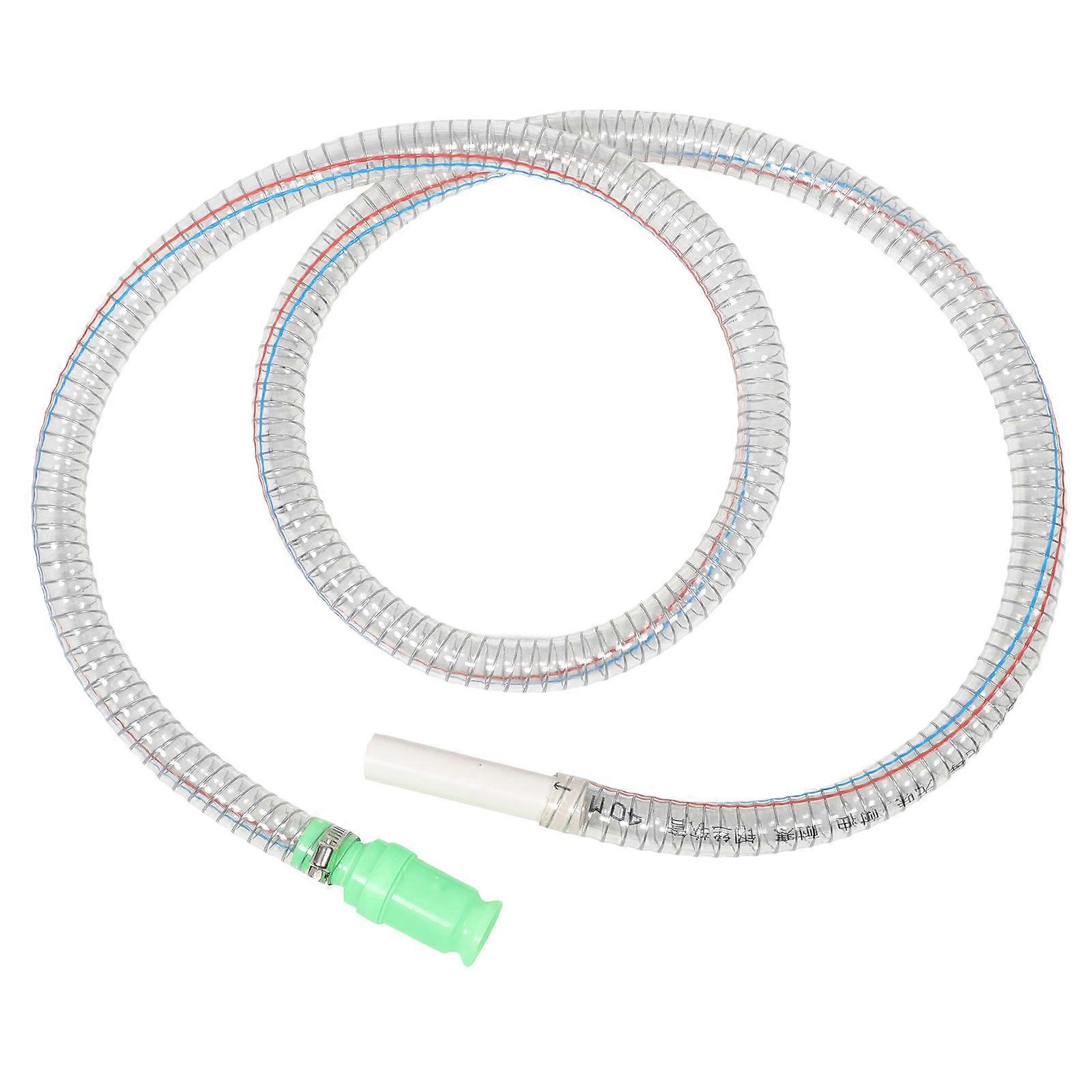 Heavy Duty Siphon Hose for Water Transfer with Durable PVC and Steel Wire Construction Multi Color 50 Feet