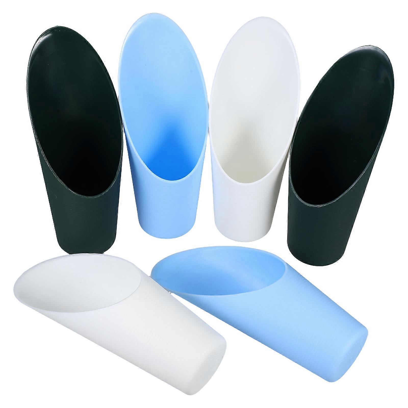 Succulent Tool Kit for Gardening Lightweight Plastic Soil Scoops and Assorted Colors 6 Pcs