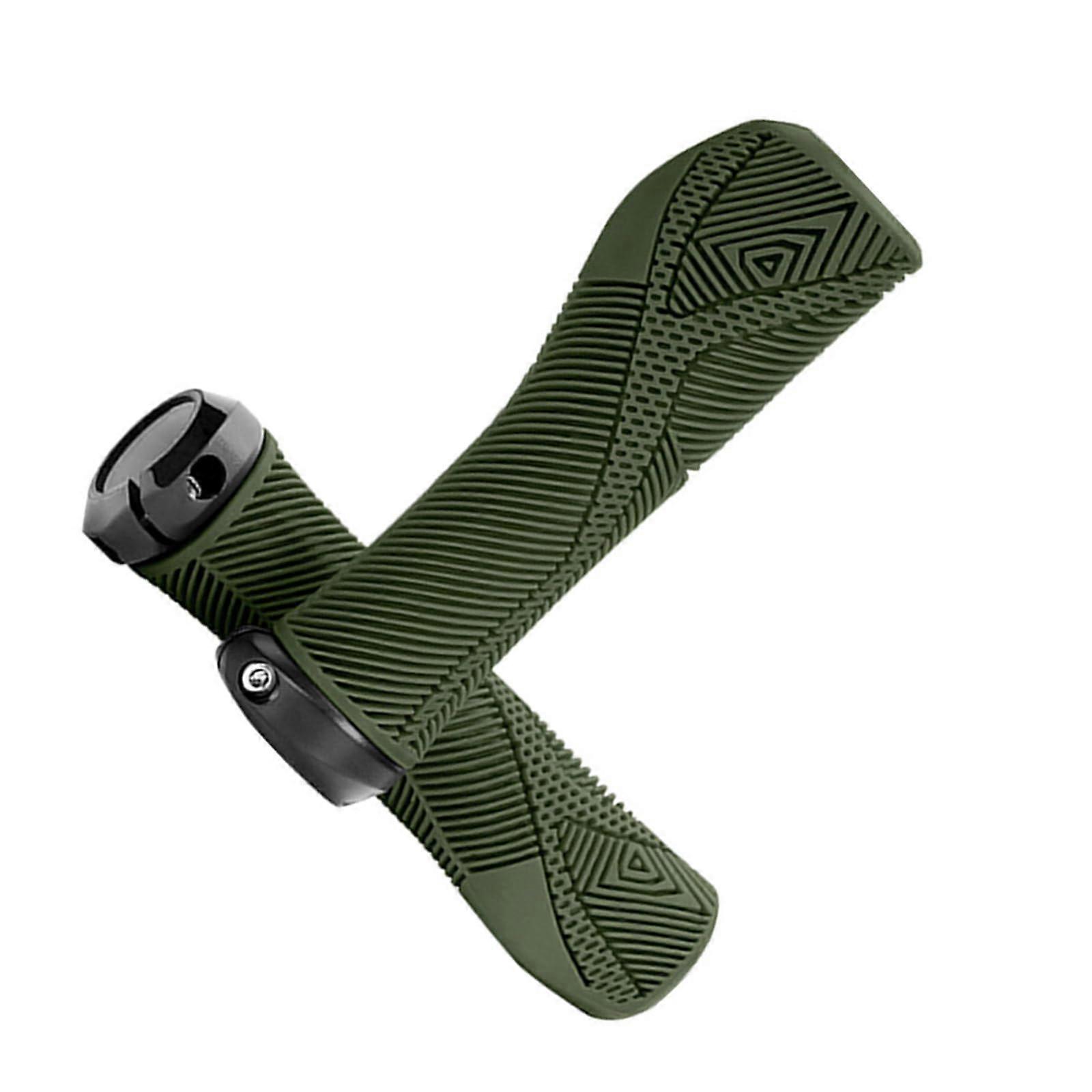 Antiskid Bicycles Handlebars Grip Ergonomic Shock Absorbing Handlebar Covers Pair Universal Fit For Various Bike Models
