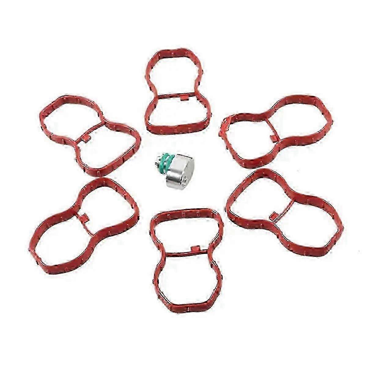 N57 Intake Swirl Flap Delete Blanking Plug Kit including Manifold Gaskets for E90 E91 F10 E70 F01 Models