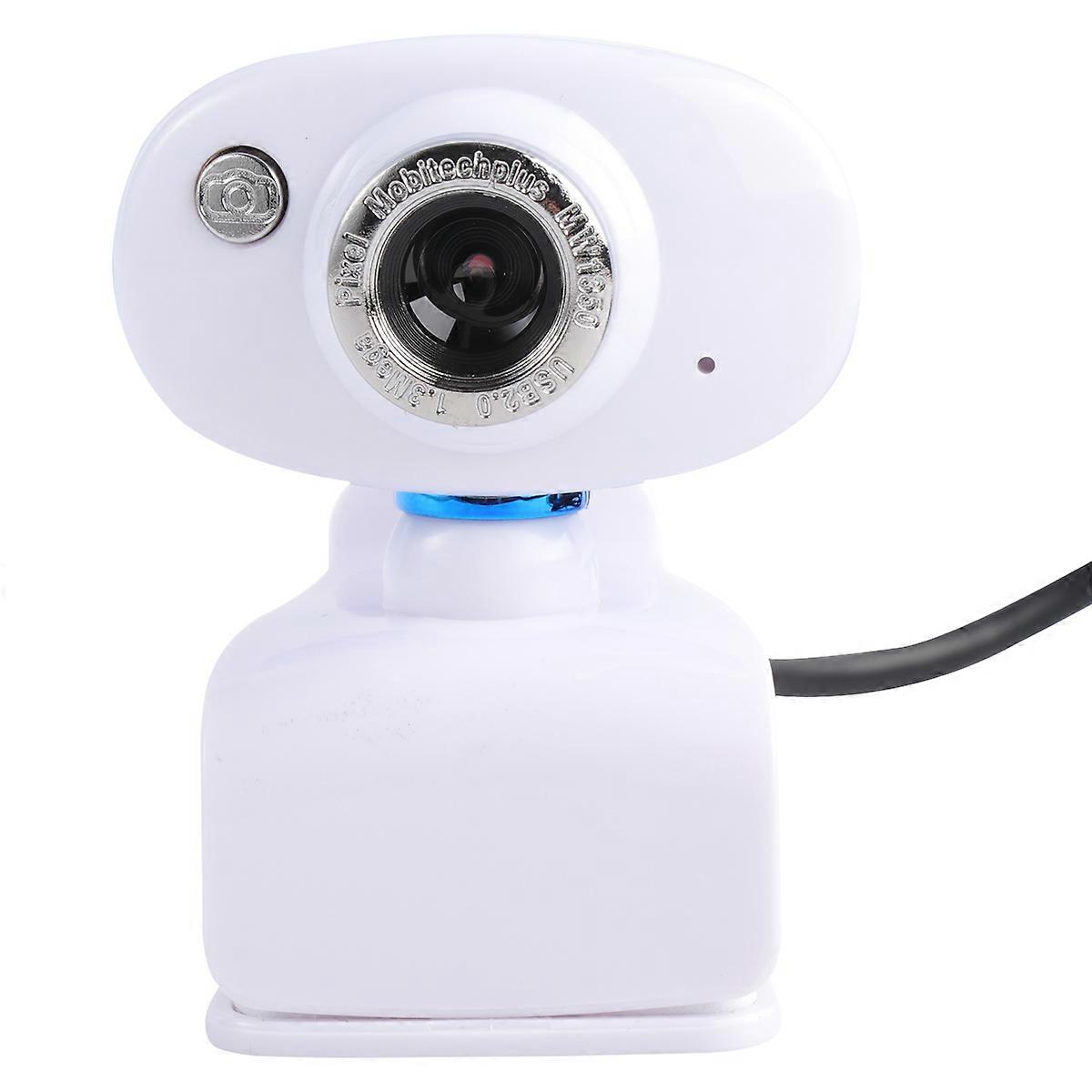 Rotatable Webcams with Microphone Clip for Plug and Play Compatible with Windows