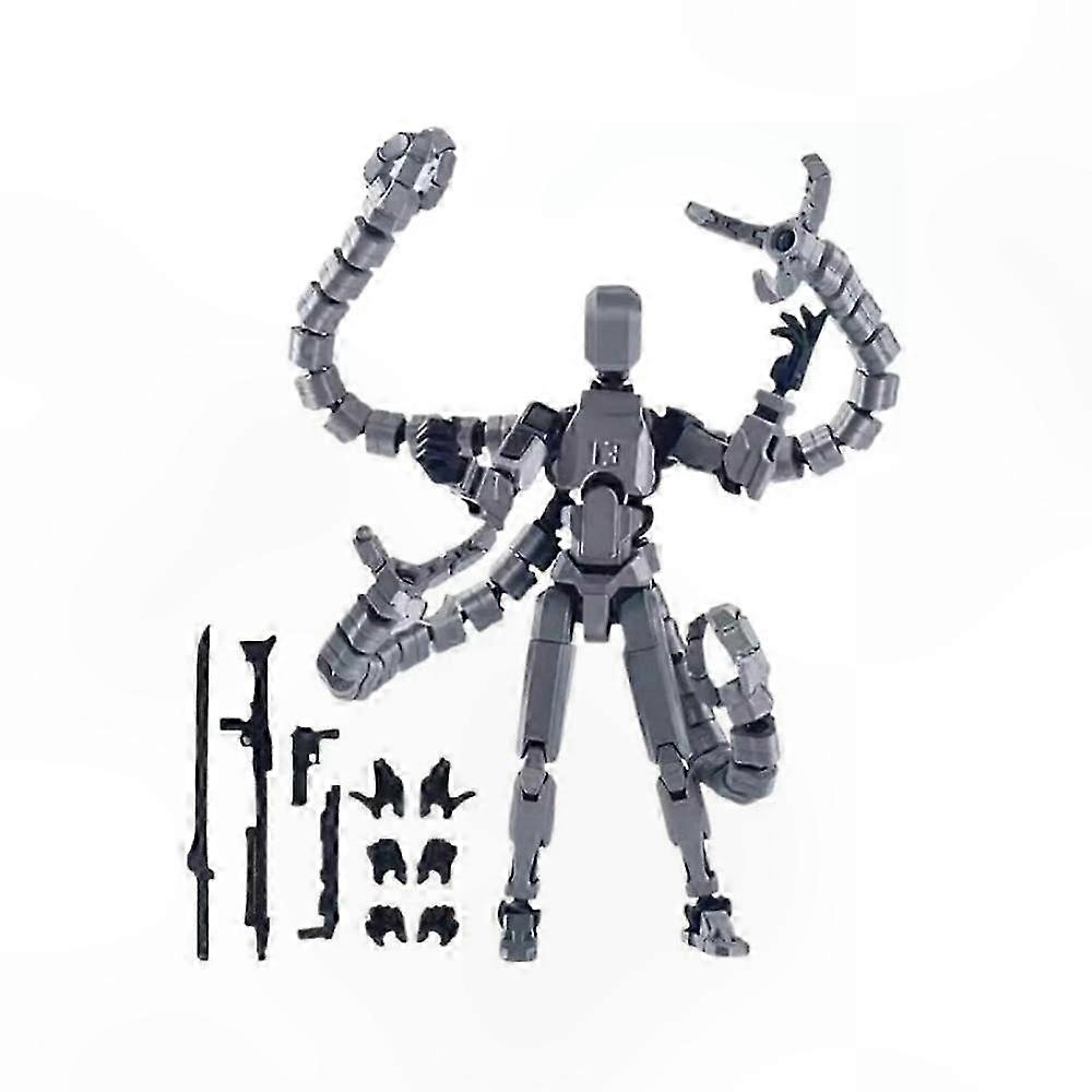 Multi-Jointed 3D Printed Action Figure Accessories, Movable Toy Parts for Creative Play