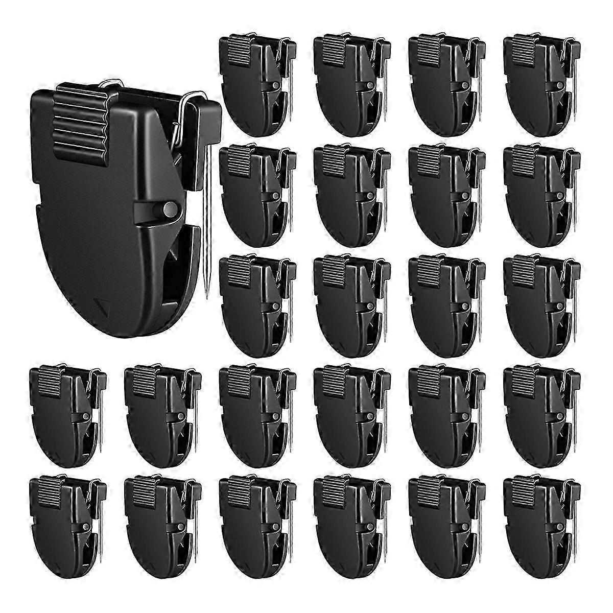 25 Pcs Cubicle Clips for Fabric Panel Partition Wall with Office Photos Compatibility N