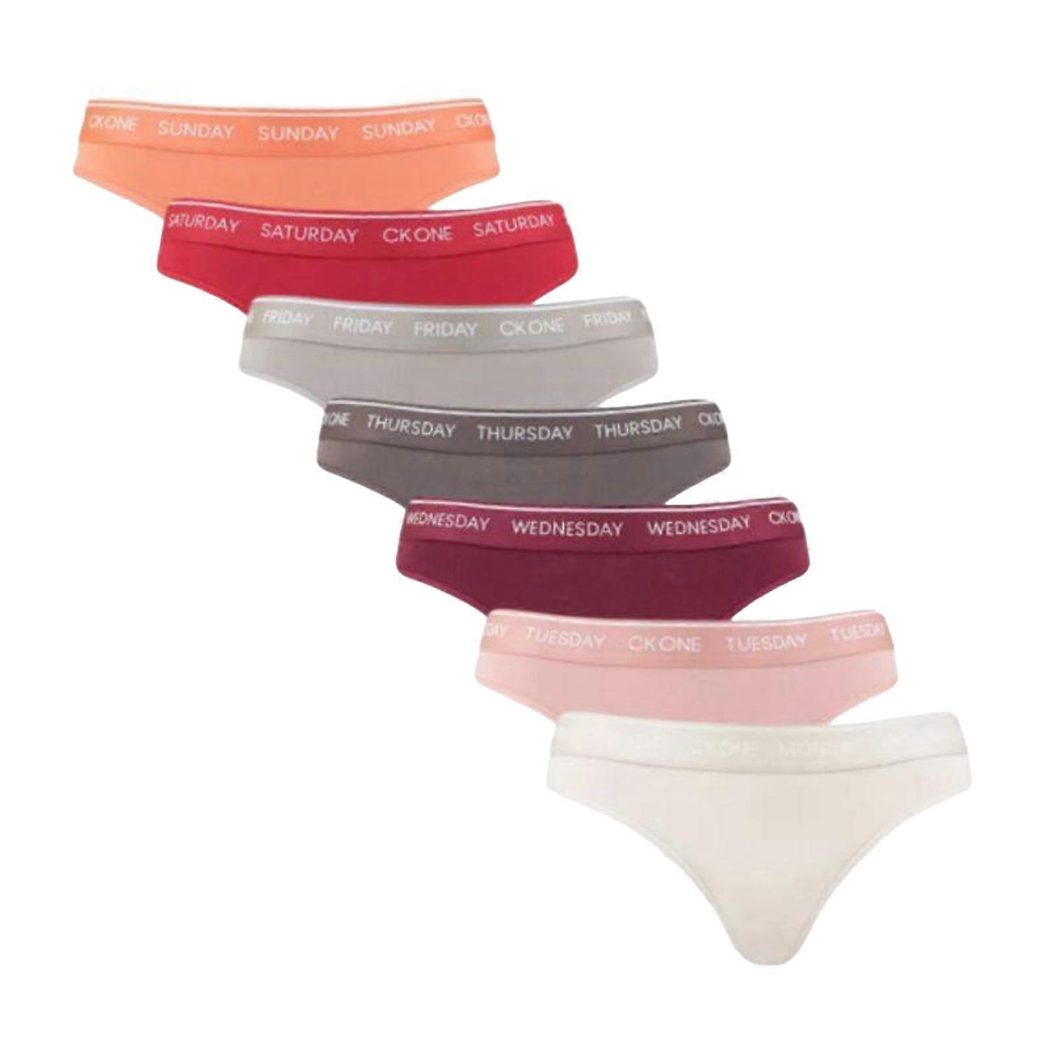 Calvin Klein Damen/Damen String (7er Pack)