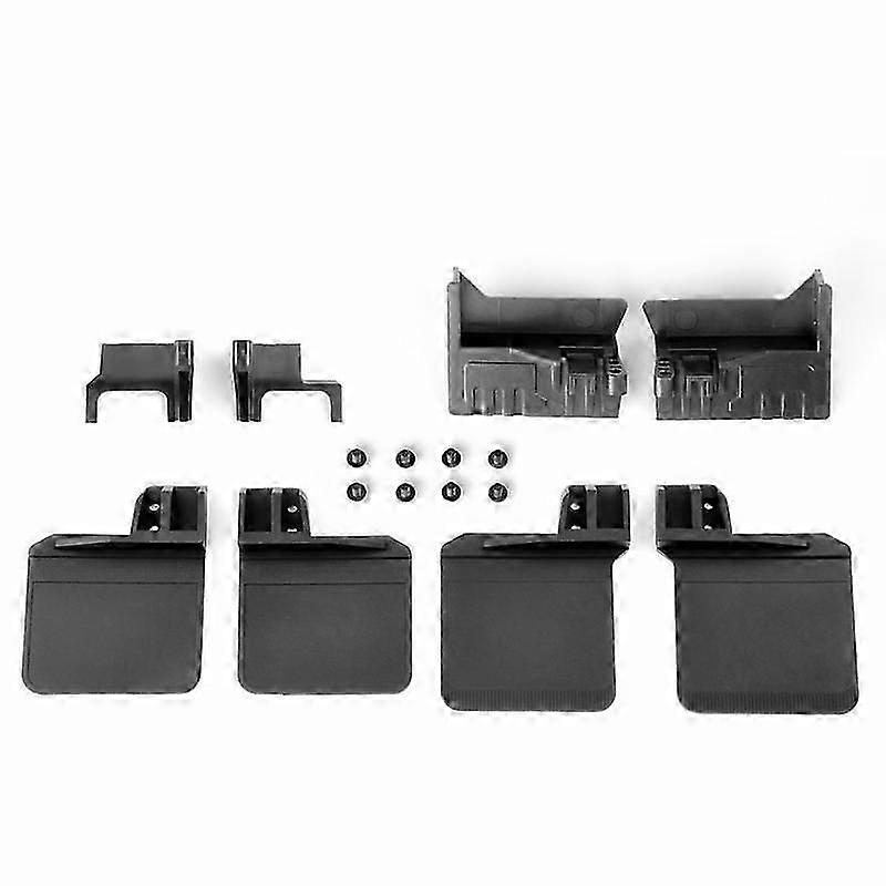 1 Set 4pcs Rubber Front And Rear Fenders Modified Upgrade Accessories For 1/10 Rc Trx4 D110 82056-4 Crawler Car Trax Trx-4