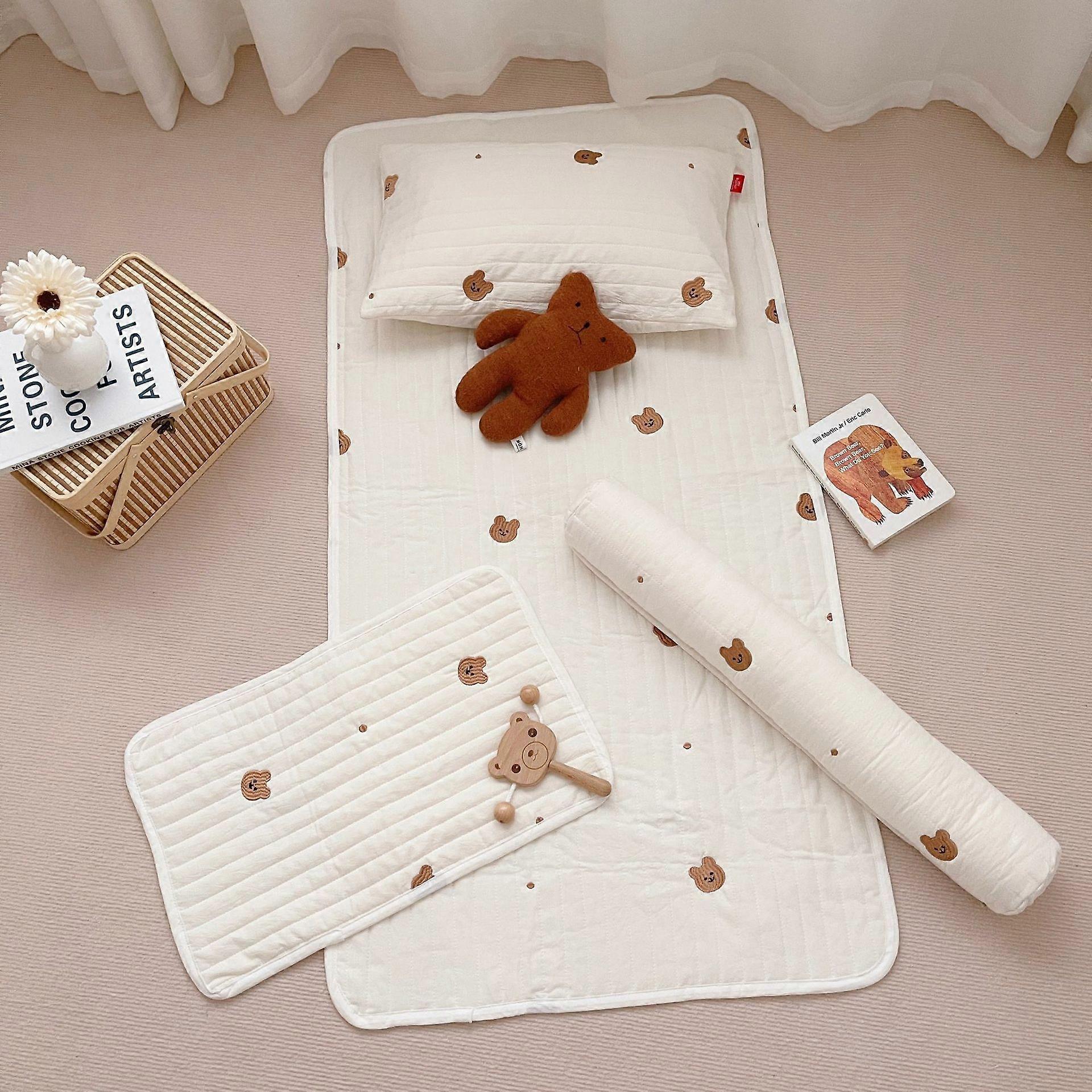 Macaron Portable Baby Bedside Crib Foldable Bionic Bed for Newborns