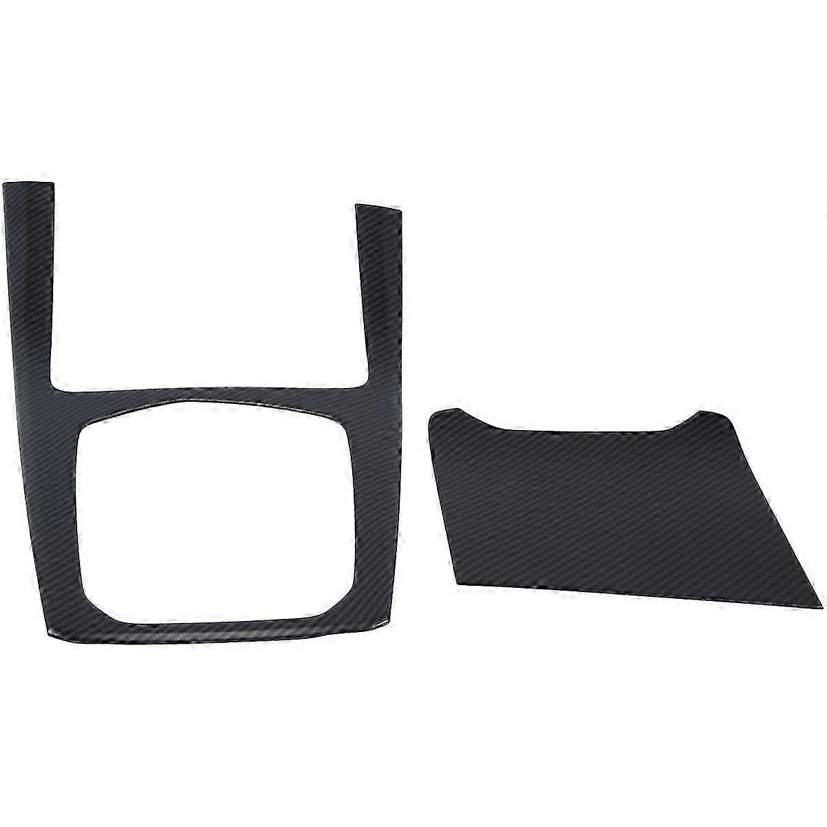New Carbon Fiber Pattern Gear Panel for X5 2019 Interior Modification Center Console Gearbox