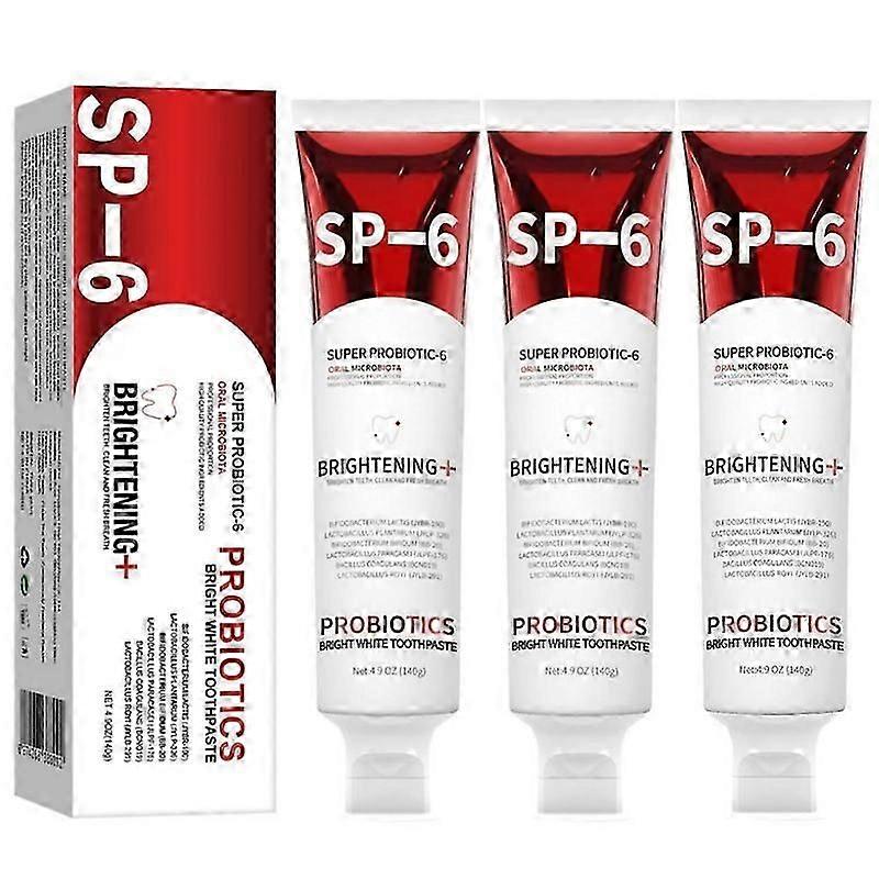 SP-6 Probiotics Whitening Toothpaste Brightening & Stain Removing Toothpaste