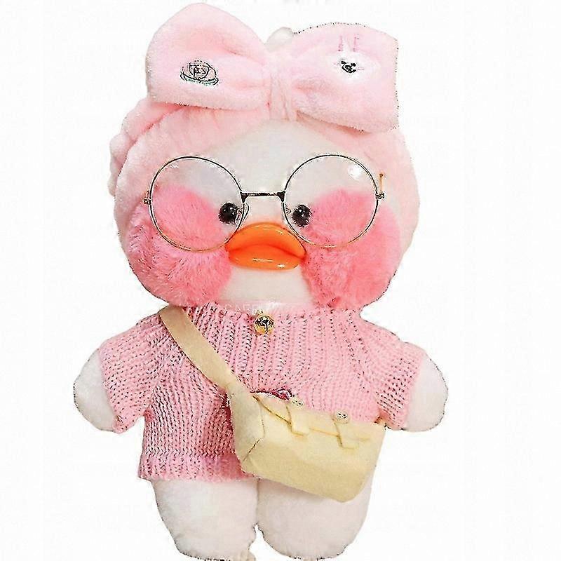 Soft White Duck Plush Toy for Kids