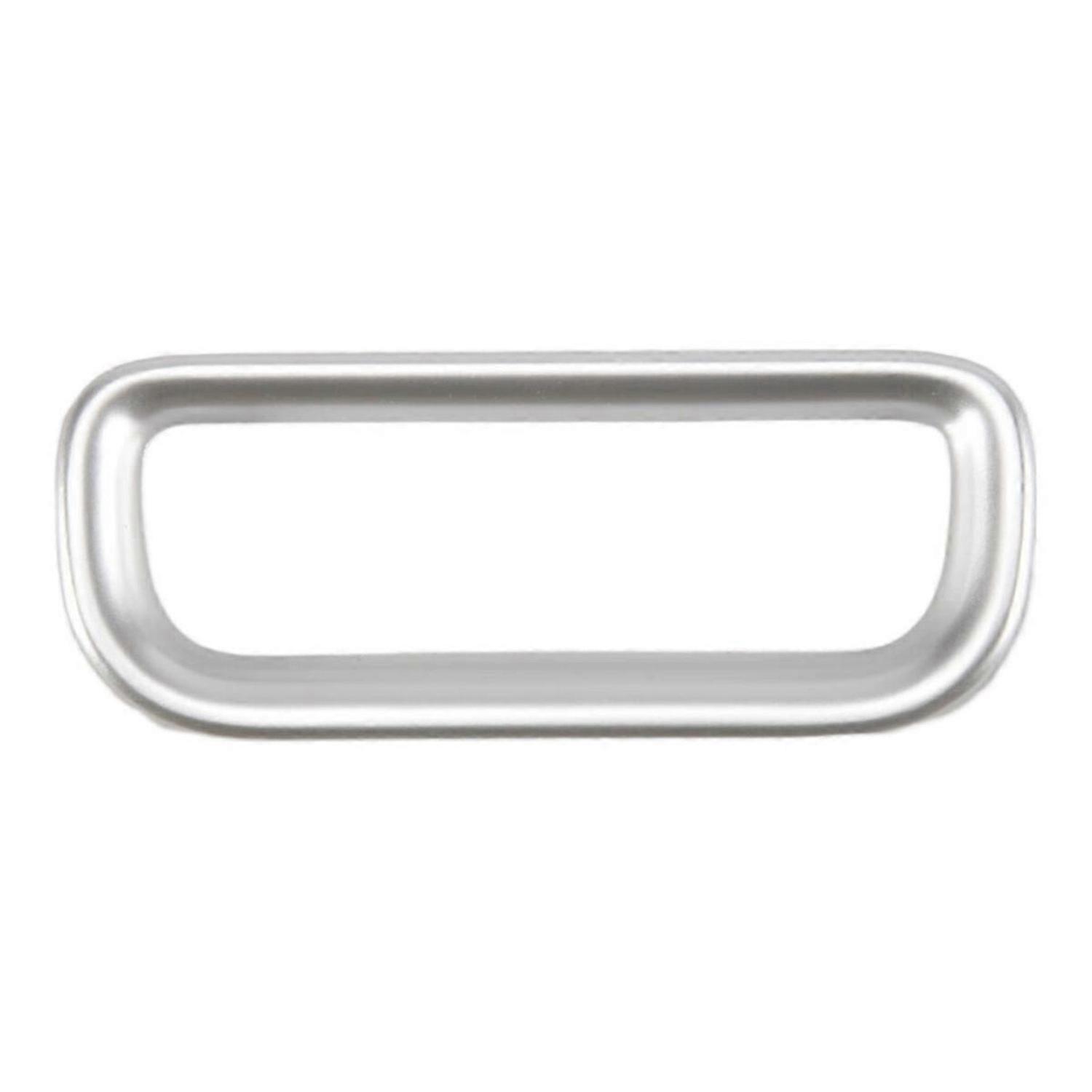 Car Hazard Emergency Light Frame Warning Lamp Switch Silver