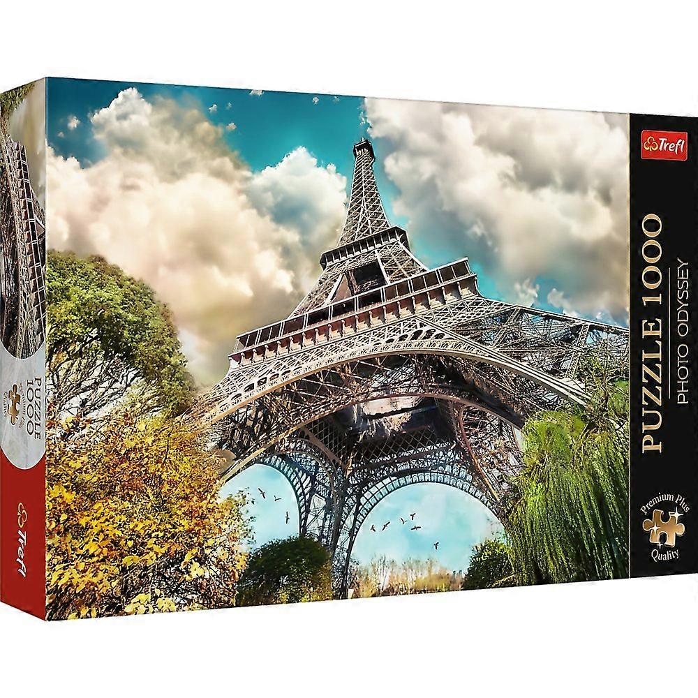 Trefl Premium Plus Puzzle Eiffelturm in Paris, Frankreich, 1000 Stück