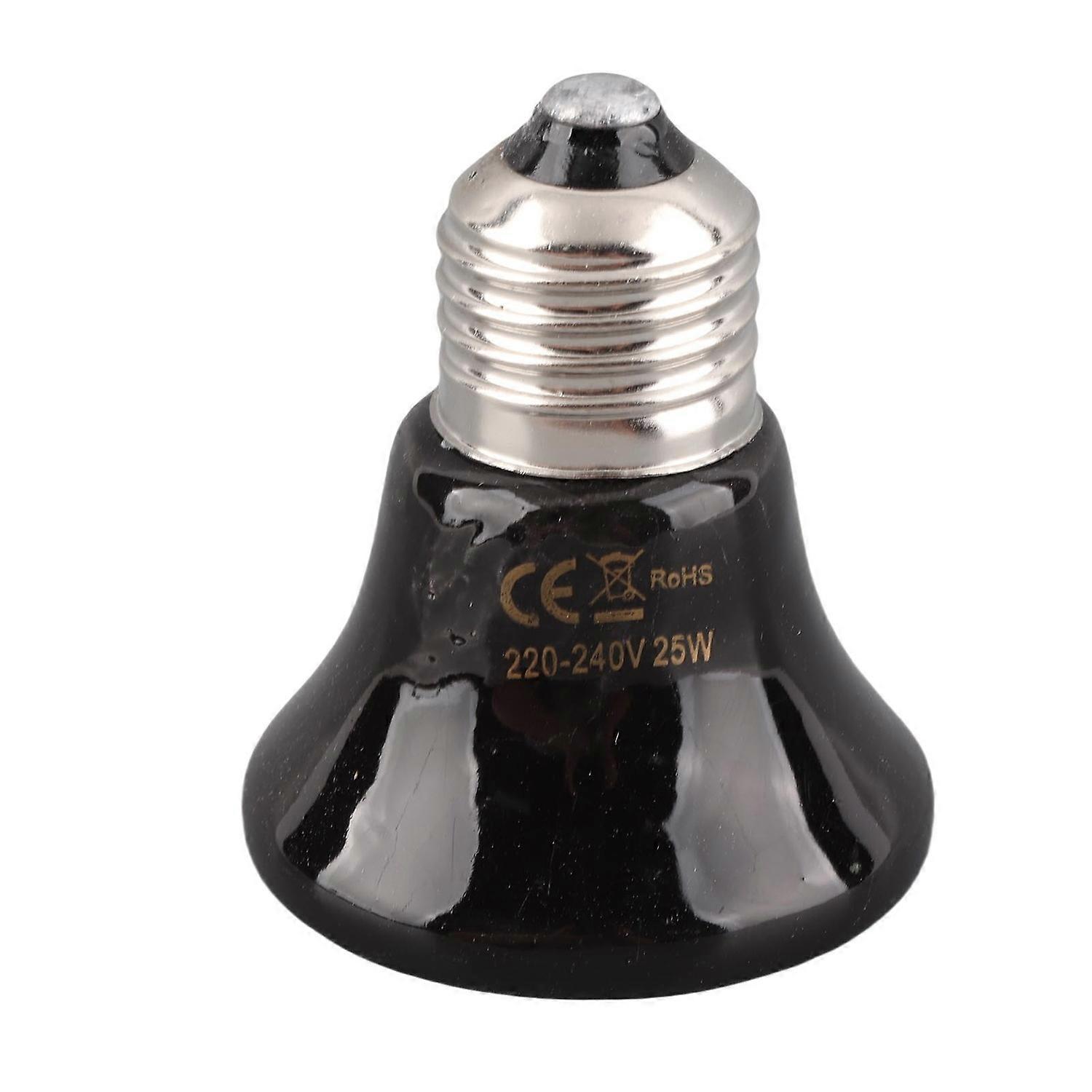 Feature:
1. NO LIGHT: Ceramic reptile heat lamp only heat does not light, does not affect the reptil