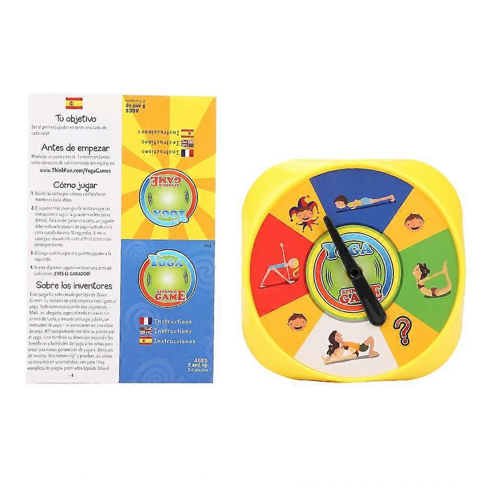 Yoga Pose Kids Cards Interactive Game for Parents and Children