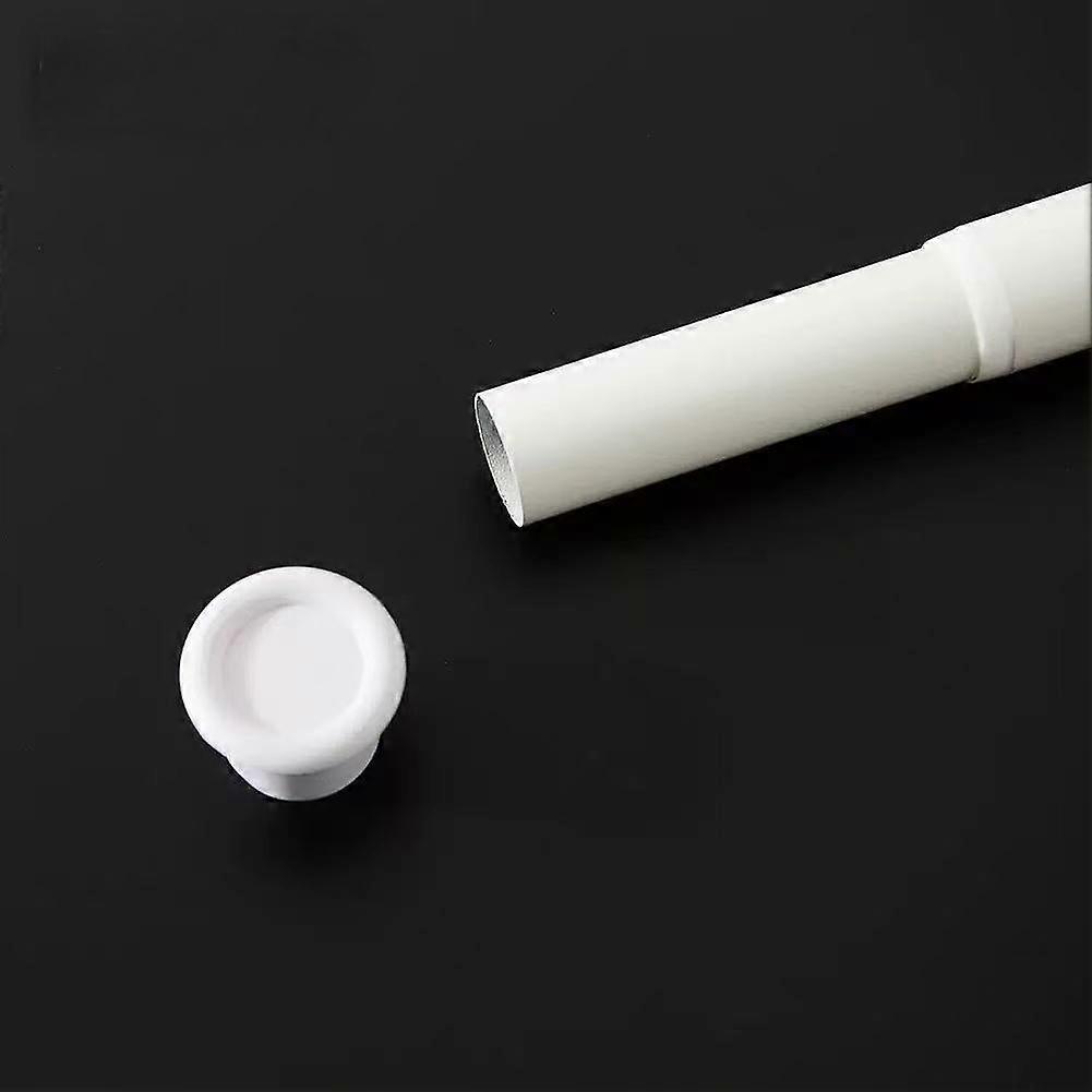 Room Divider Tension Curtain Rod-white