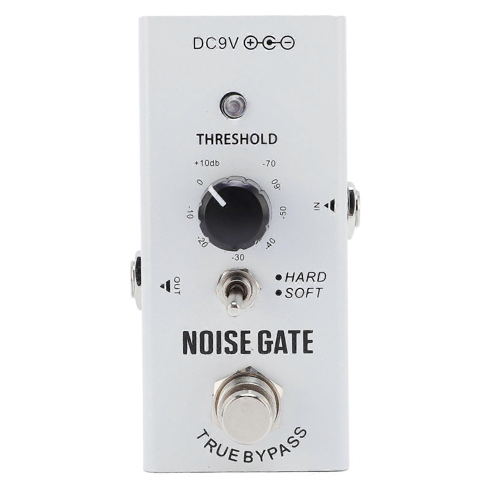 Noise Gate Pedal for Pure Sound 2 Modes Guitar Noise Suppressor Effect Aluminum Alloy Shell True Bypass