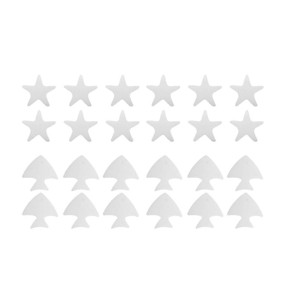 السلالم المضادة للانزلاق ملصق الحمام غير الانزلاق ملصقا للاستخدام المنزلي 24 قطعة