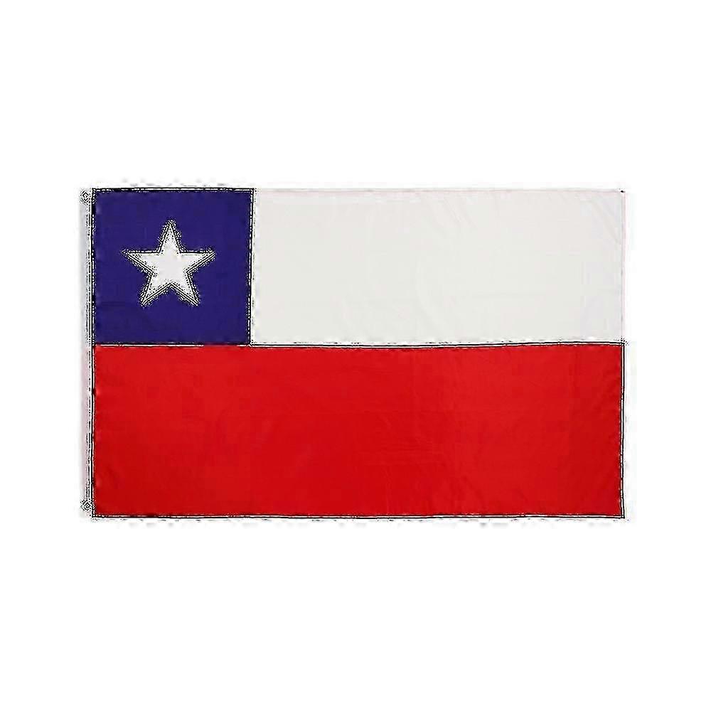 Chile Flag 3x5 Ft for Decor