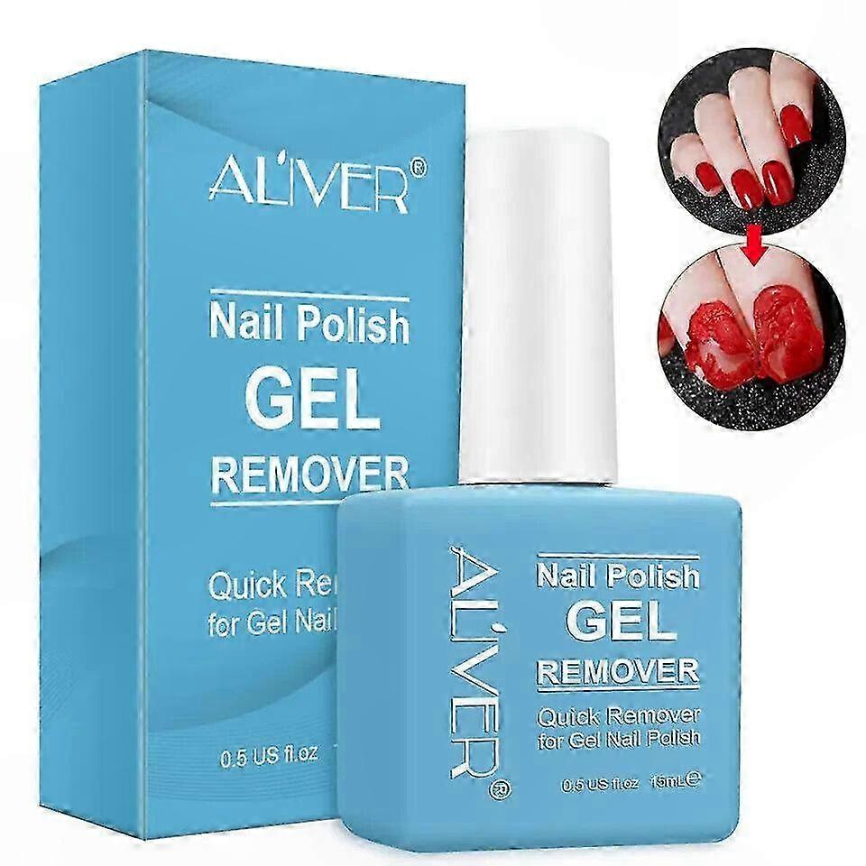 Quick Burst Soak-Off Gel Nail Polish Remover for Acrylic Manicures 15ml