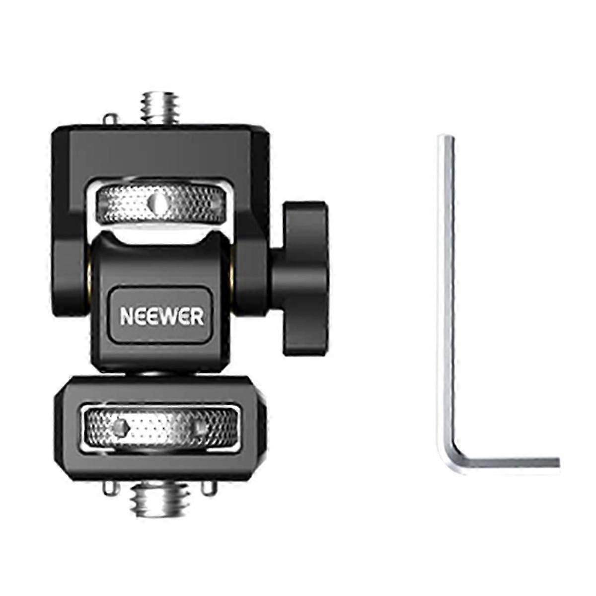 Camera Monitor Mount, 360 Swivel & 180 Tilt, Compatible with V