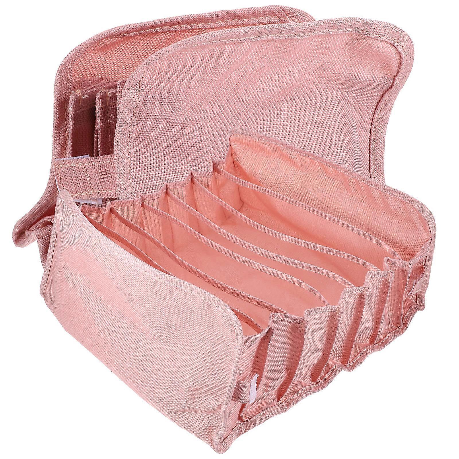 Drawer Organizer Box for Underwear Storage 1Set Pink Innerwear Organizer