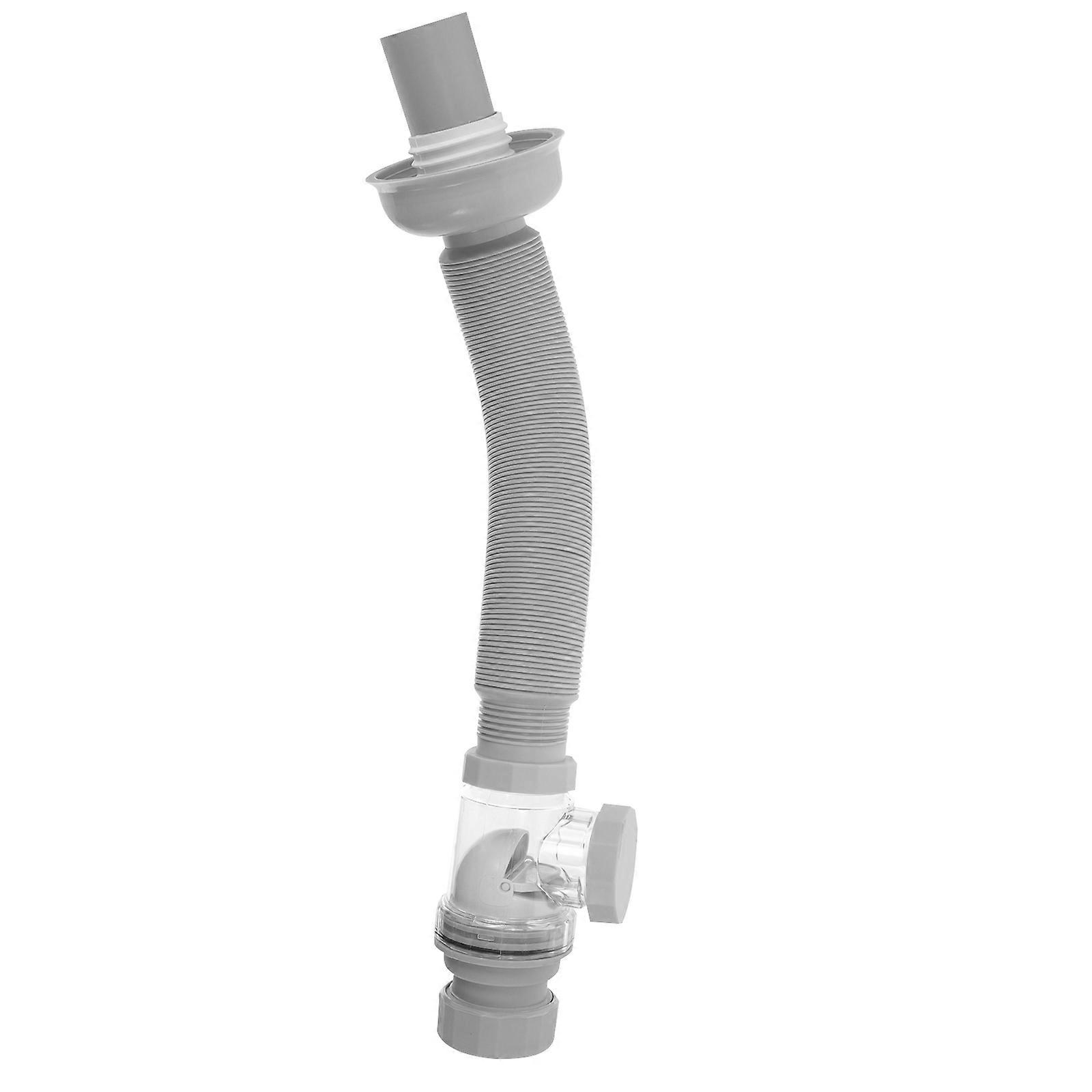 Plastic Basin Waste Drainer Pipe Sink Drain for 2Pcs Bathroom Setup