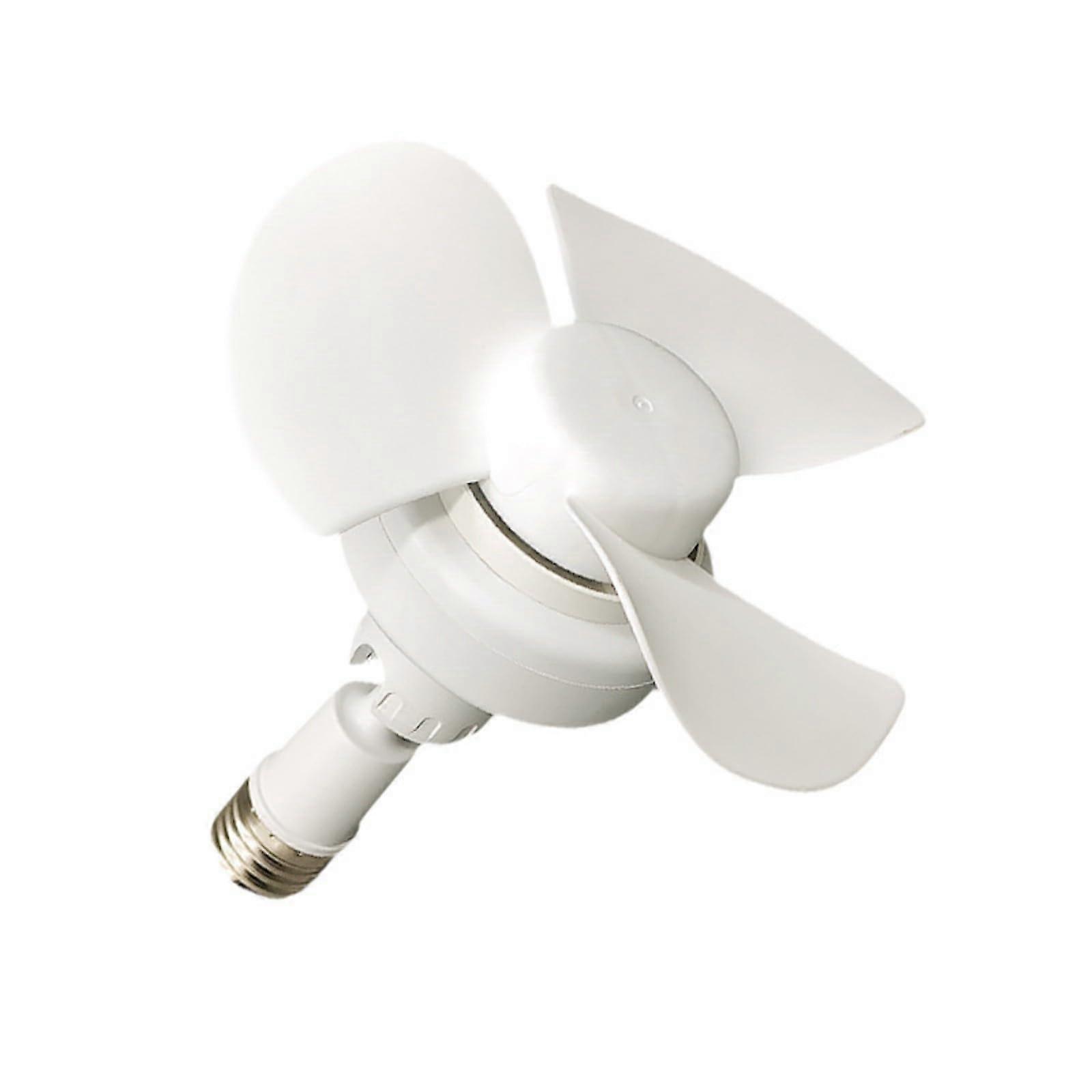 Chandelier Fan E27 Thread Ceiling 360 Degree Adjustable Lightweight Low Noise Indoor Fan For Office And Dorm