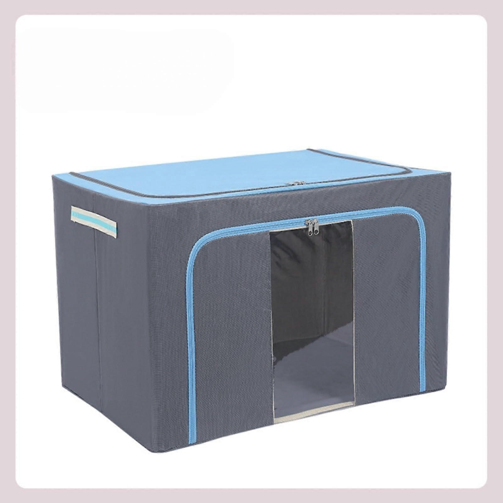 Storage Box Blue Durable For Home Organization Storage Container