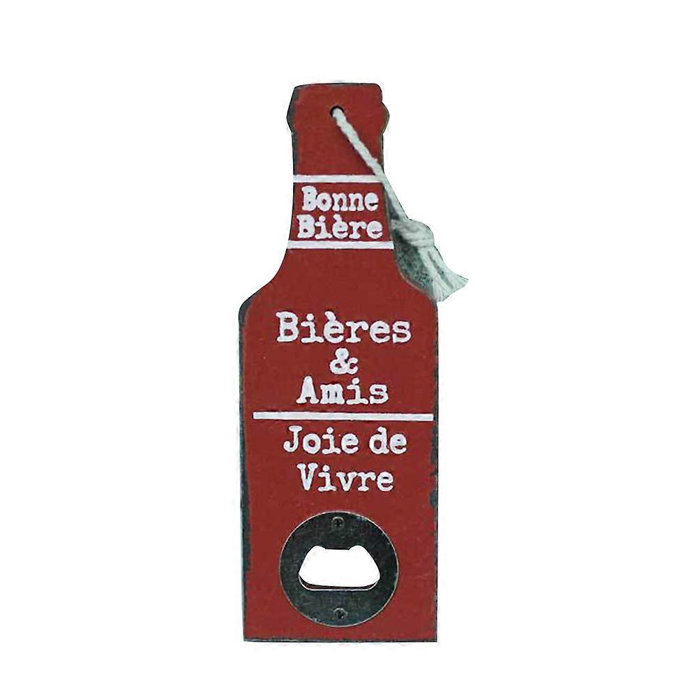 Creative Bottle Opener Red Wall Mounted for Opening Bottle Use