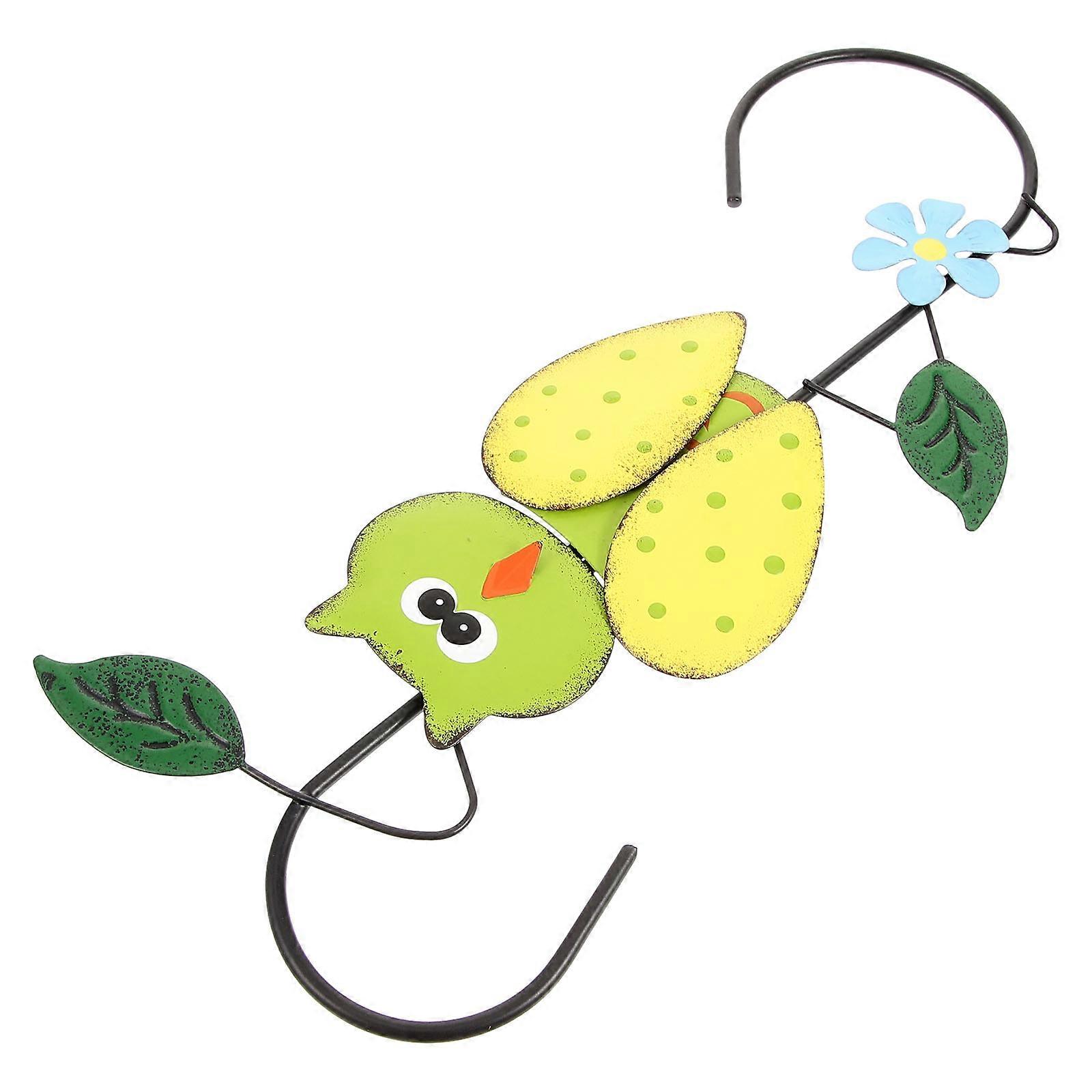 Iron Art Wall Hanging Hook 4Pcs Perfect For Indoor Outdoor Use In Various Rooms Strong Utility Assorted Color