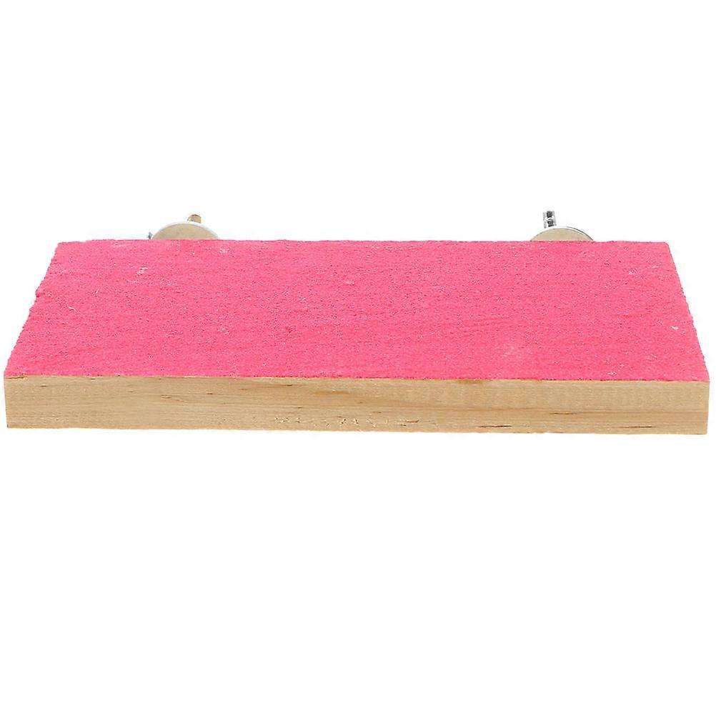 Bird Perch Platform Wooden for Pet Bird Exercise 3Pcs Parrot Cage Accessory