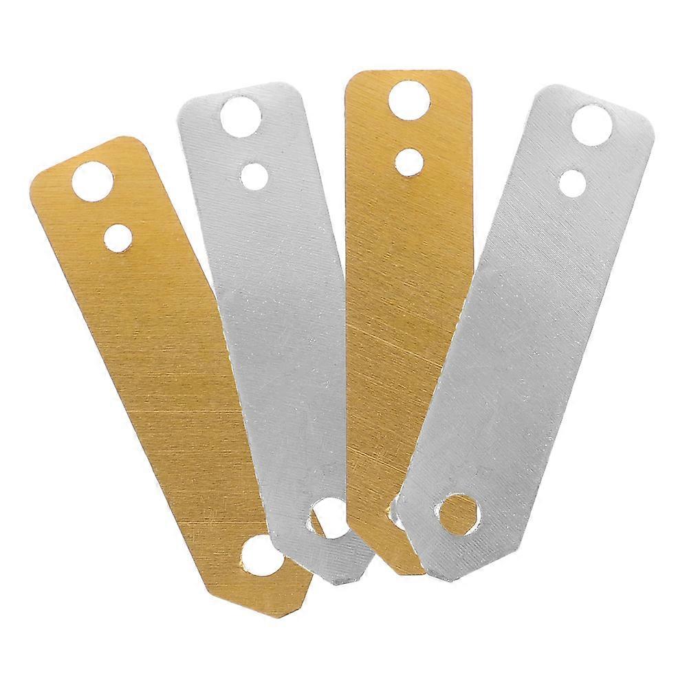 Experiment Electrode Strip Sheet Zinc and Copper 8Pcs Metal Strip