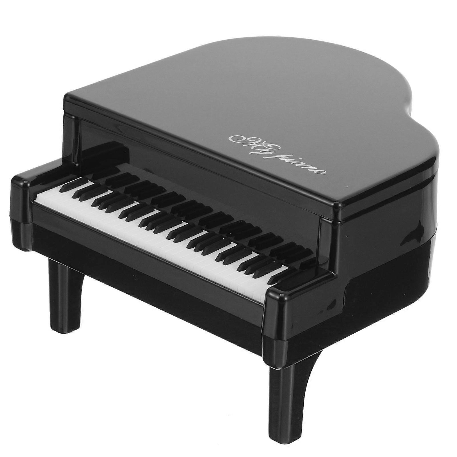 Creative Small Piano Piggy Bank for Money Saving 4Pcs Decorative Pots