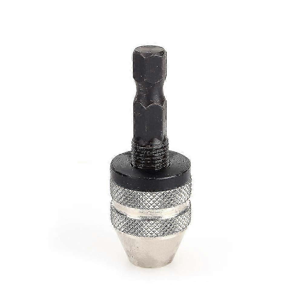 Hex Shank Adapter with Quick Change Drill Chuck - Versatile Tool for Easy Bit Switching in UK Workshops