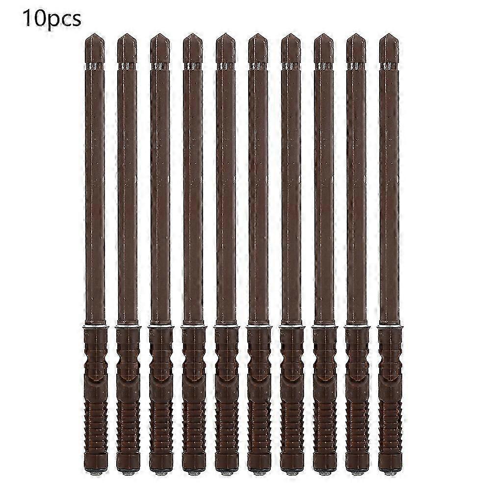 10PCs Wall Concealed Shelf Support Floating Steel Plastic Cover Hardware Accessory Removable